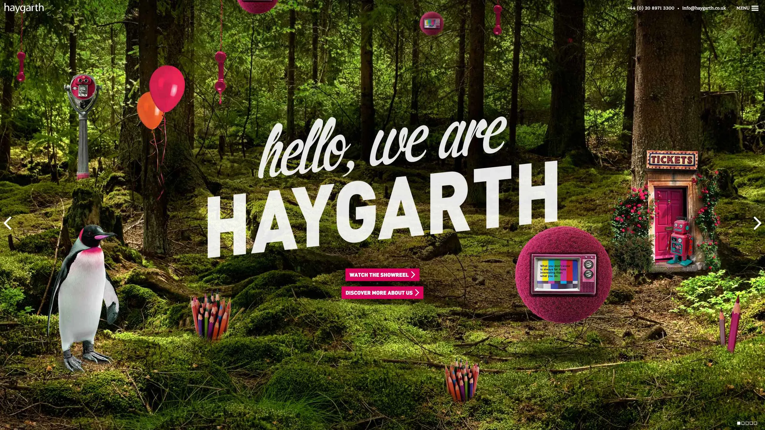 Haygarth landing page